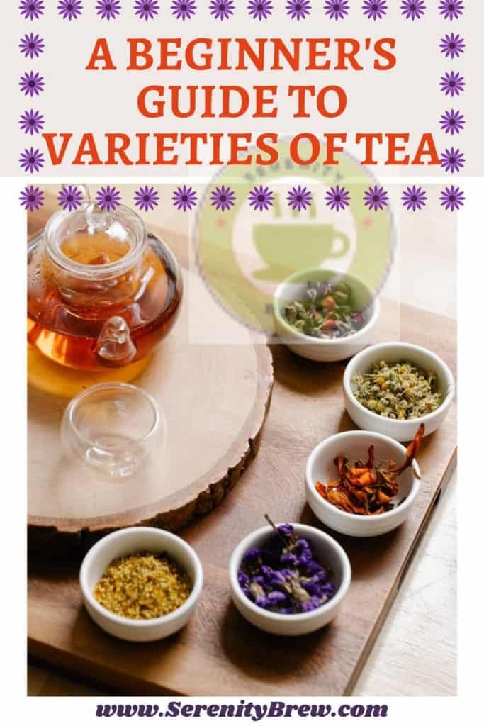 A Beginner's guide to varieties of tea - Serenity Brew